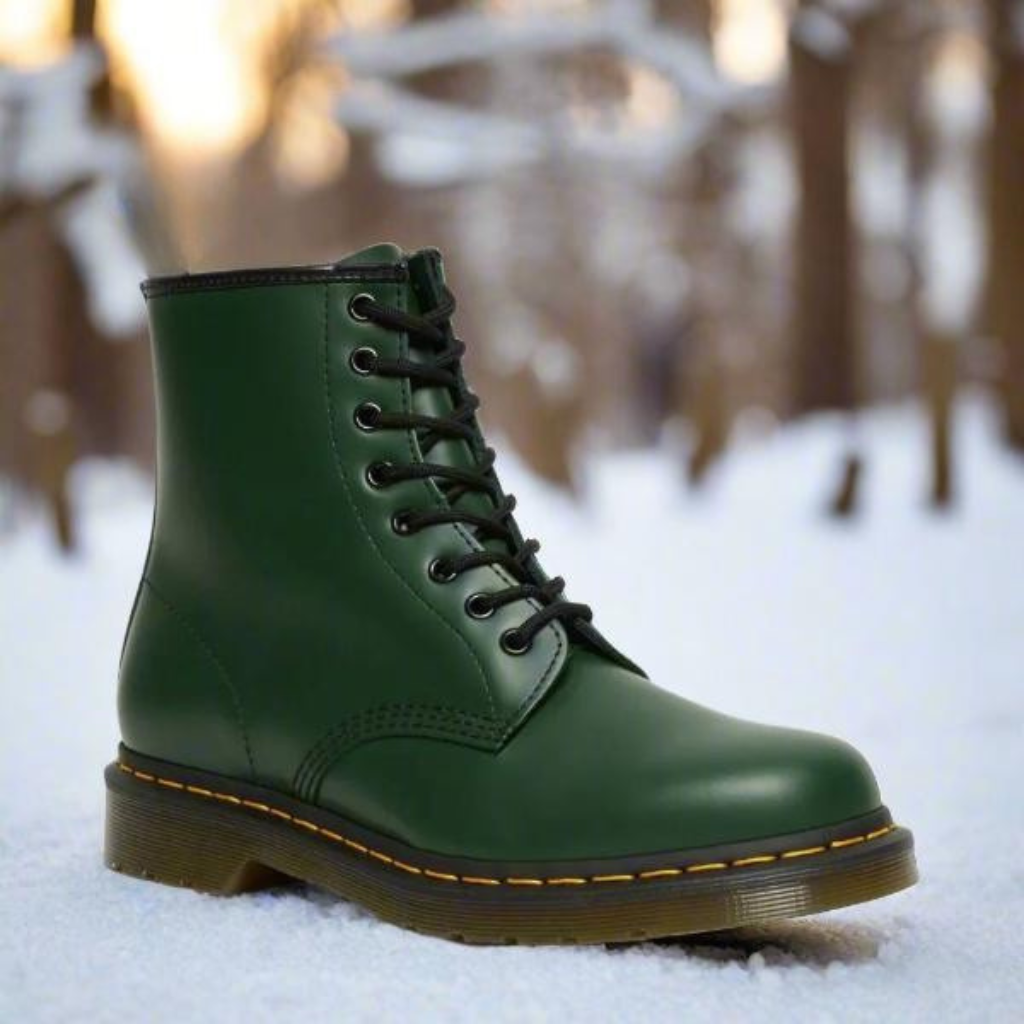 Stærke Varme Dame Combat Støvler Til Vinterdage