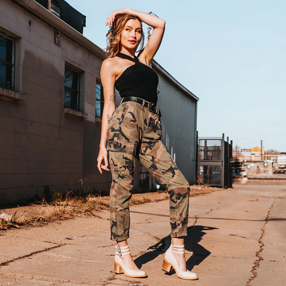 Elegante Stilfulde Dame Læder Ankelstøvler Med Hæl