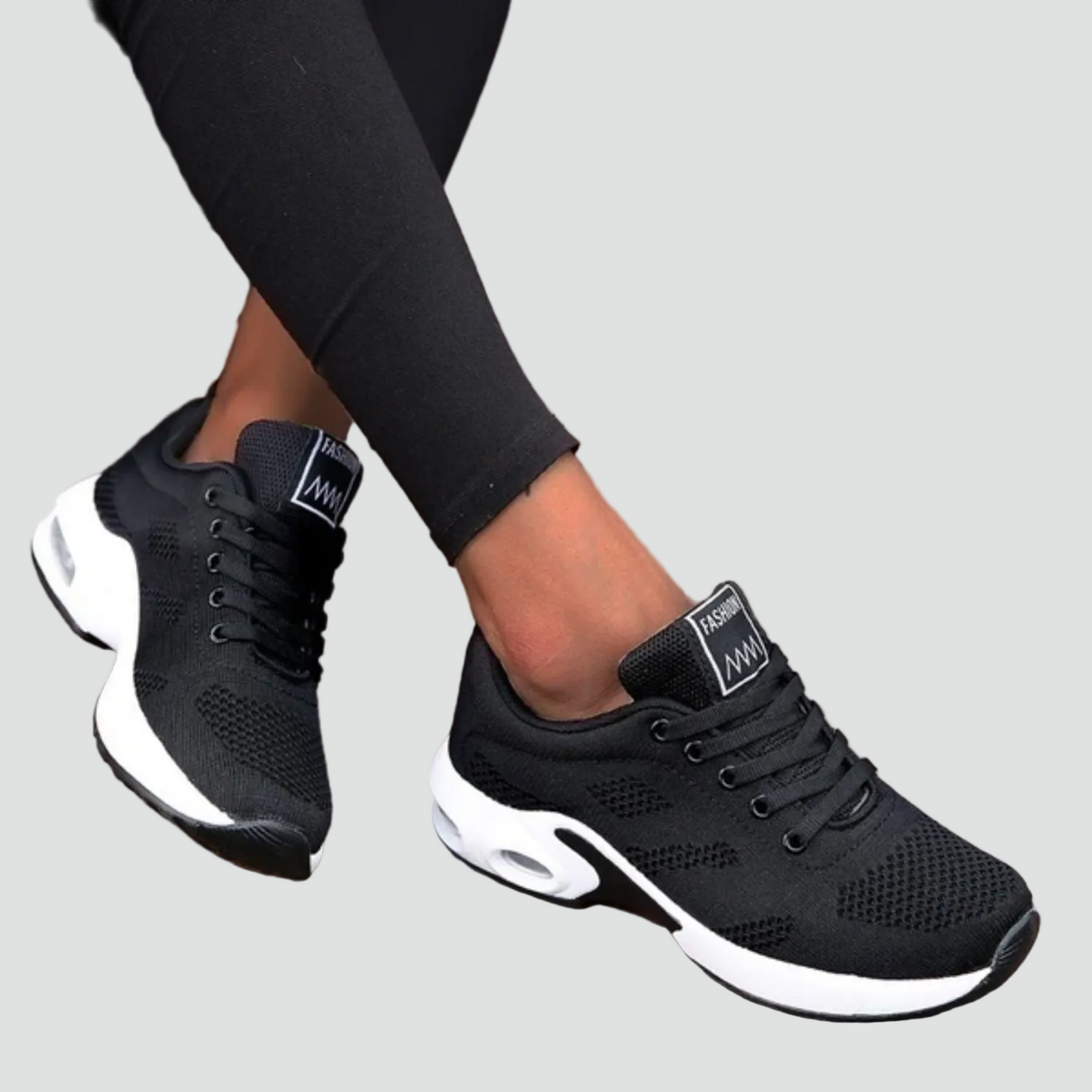 Klassiske Sneakers til Damer Moderne Sportssko i Løst Snit