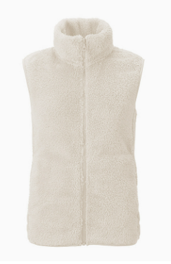 Varm Dame Fleece Bodywarmer Med Lynlås Og Praktiske Lommer