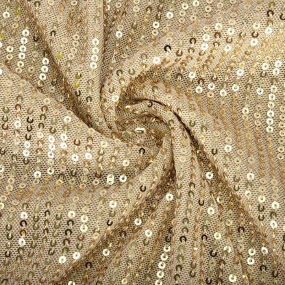 Glitrende Palliet Mini Kjole med Off-Shoulder Look