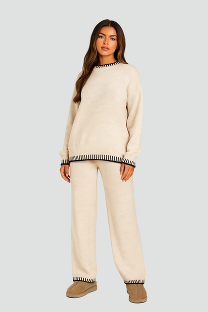 Hygge Dame Oversized 2-delt Lounge Sæt