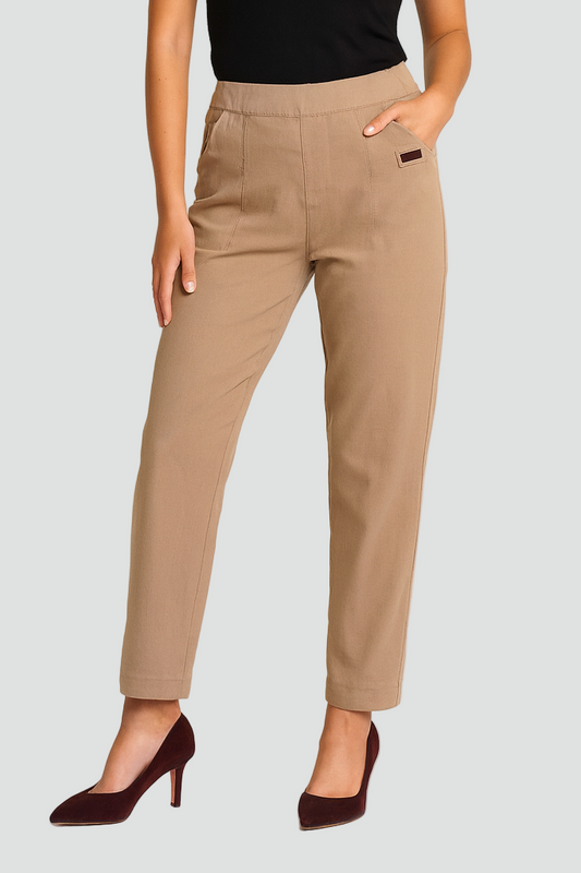 Komfortable Bløde Dame Bomuldsbukser