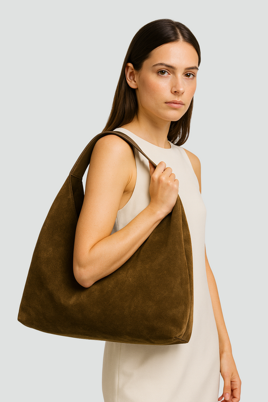 Luksuriøs Ruskinds Bæretaske til Damer