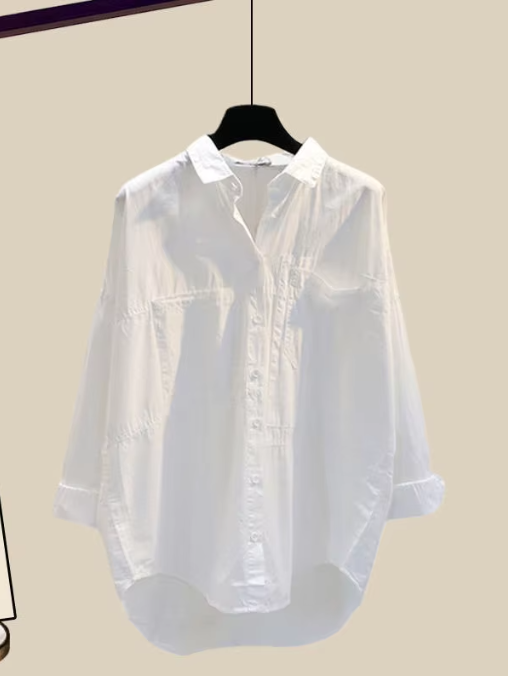 Stilfuldt 3-delt Sæt til Damer med Oversized Bukser