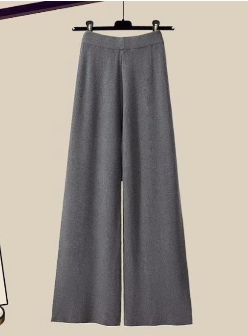 Stilfuldt 3-delt Sæt til Damer med Oversized Bukser