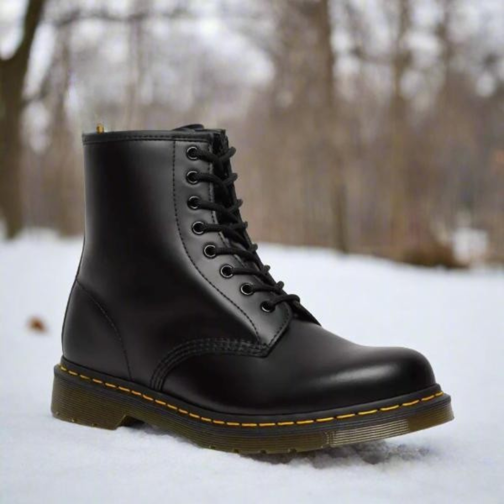 Stærke Varme Dame Combat Støvler Til Vinterdage