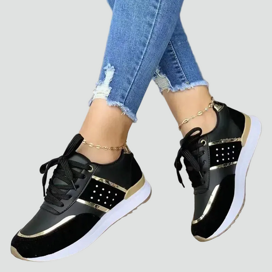 Moderne Sneakers til Damer Trendy Sportssko i Løbestil Design